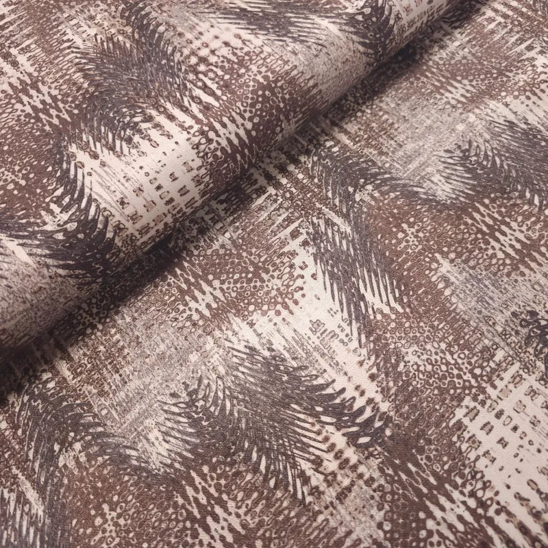 Viskose Satin sand abstrakt