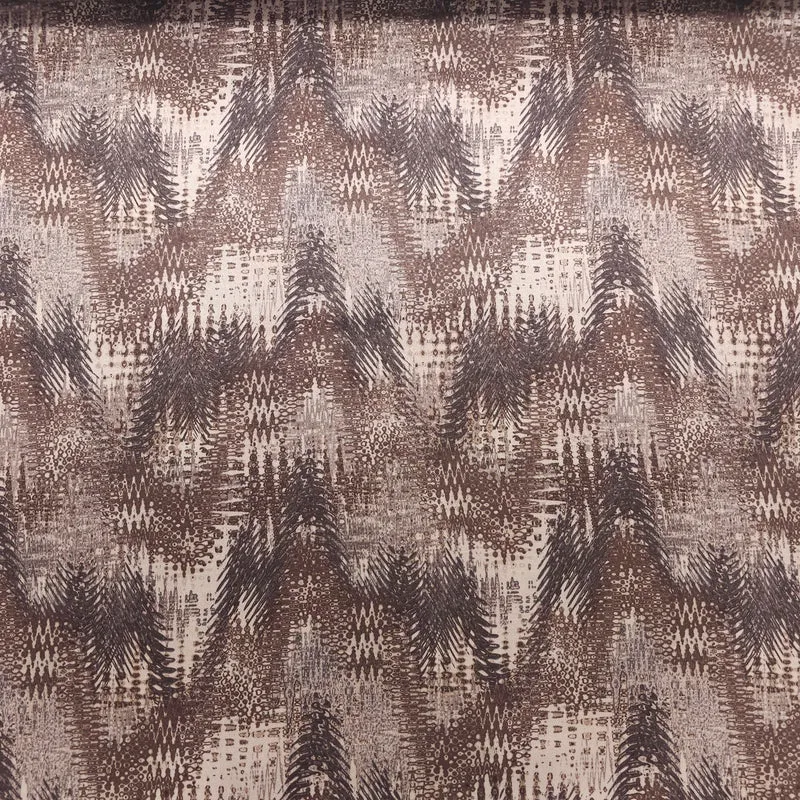 Viskose Satin sand abstrakt