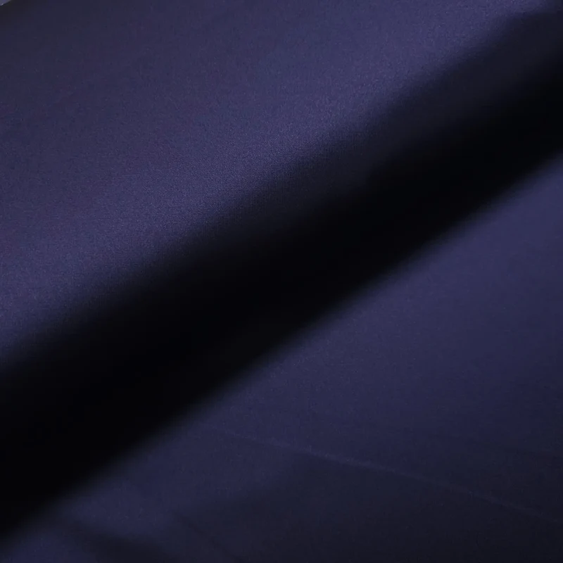 Premium Stretch Satin nachtblau