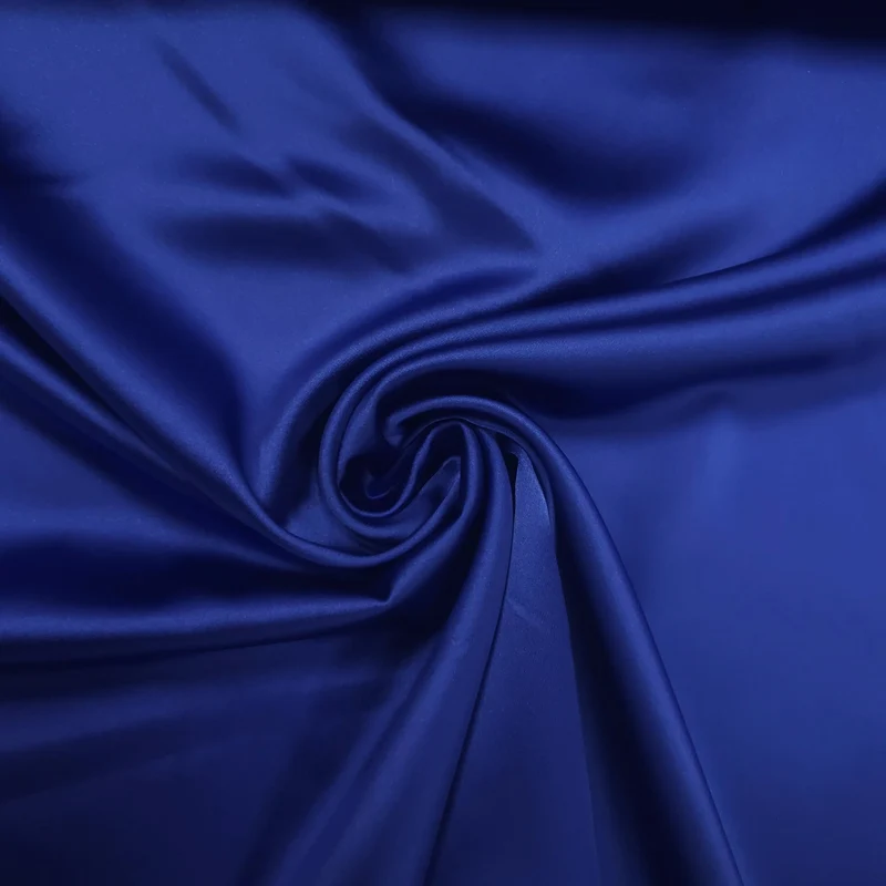 Premium Stretch Satin royalblau
