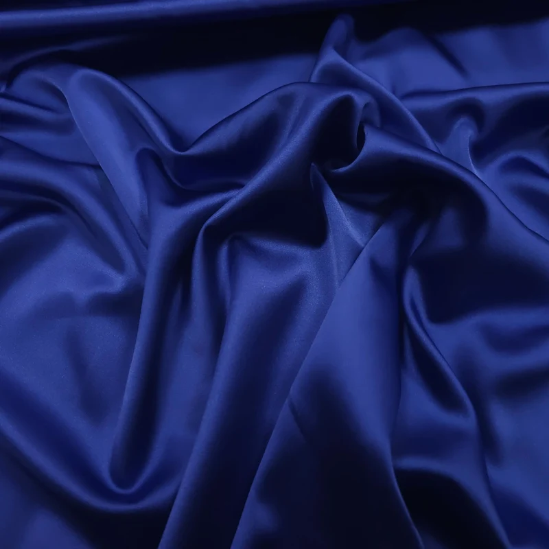 Premium Stretch Satin royalblau