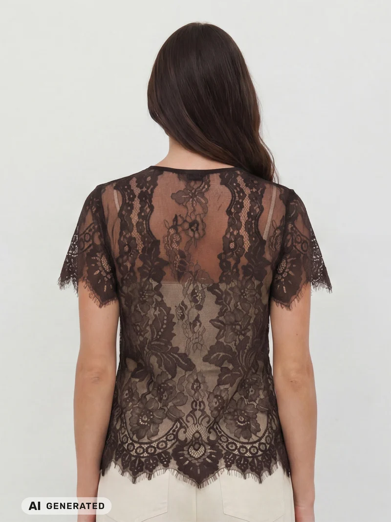 ESSIE Top - Brown