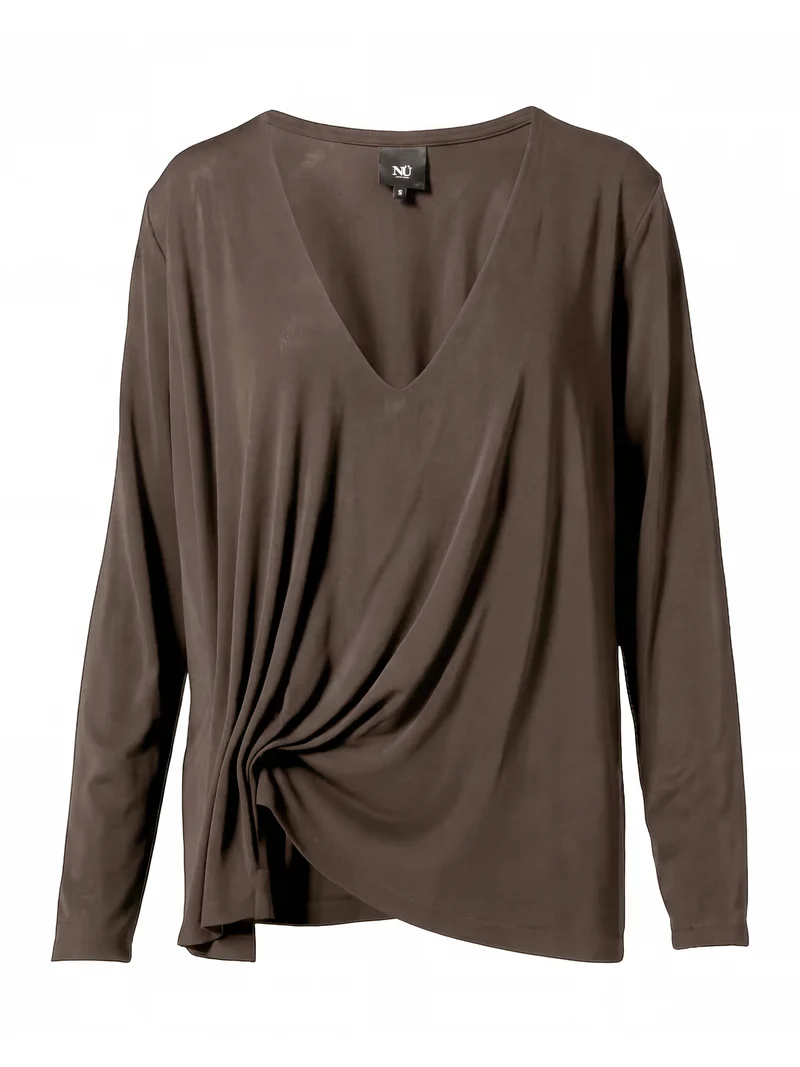 DITTE RONNIE Bluse - Brown