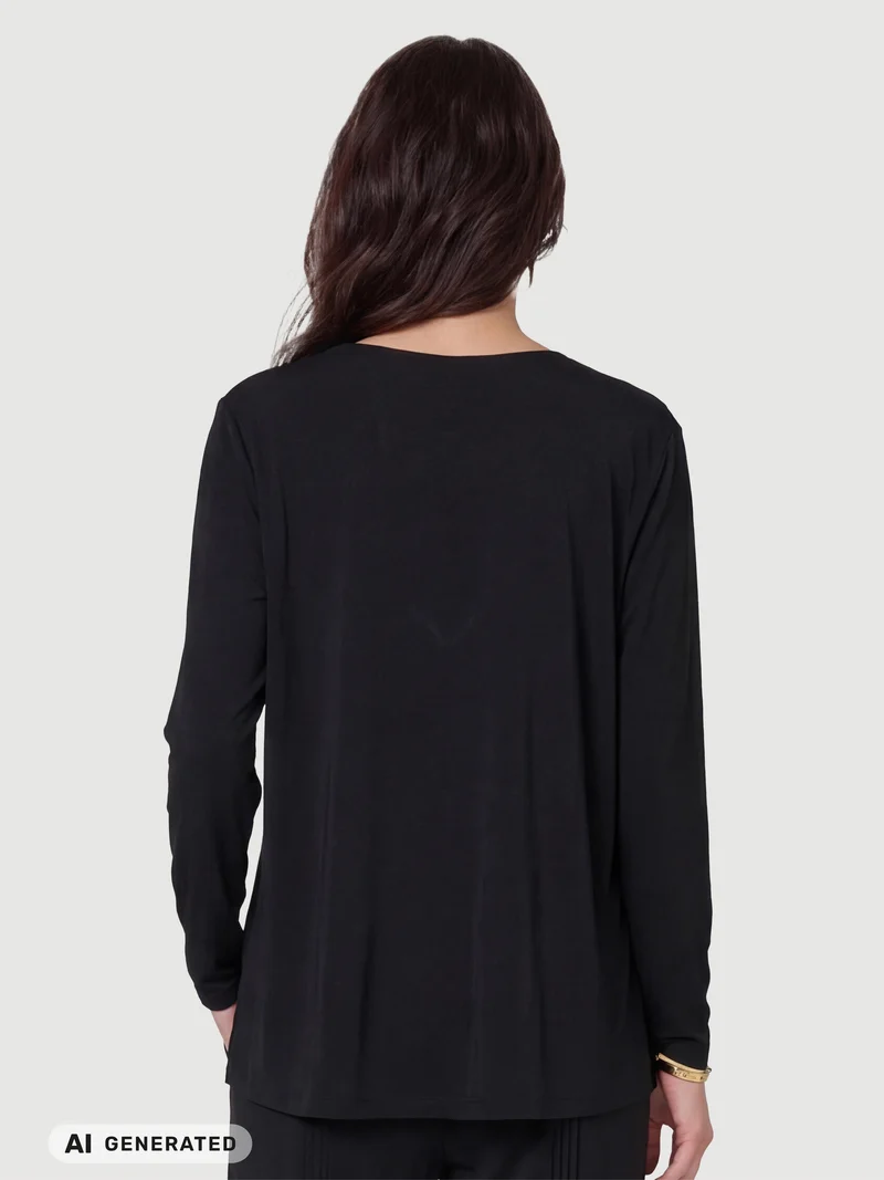 DITTE RONNIE Bluse - Schwarz