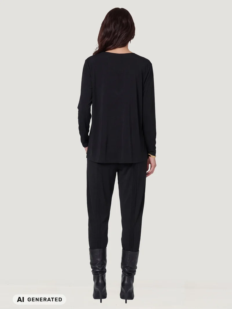DITTE RONNIE Bluse - Schwarz