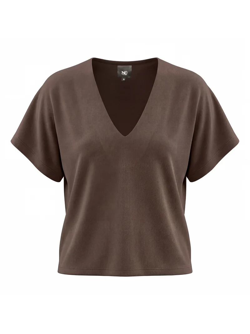 DITTE RONNIE top - Brown