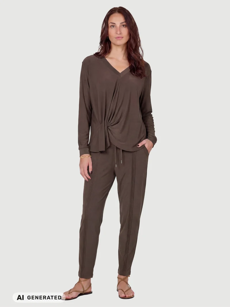 DITTE RONNIE Hose - Brown