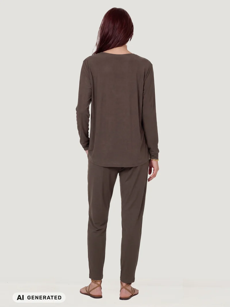 DITTE RONNIE Hose - Brown