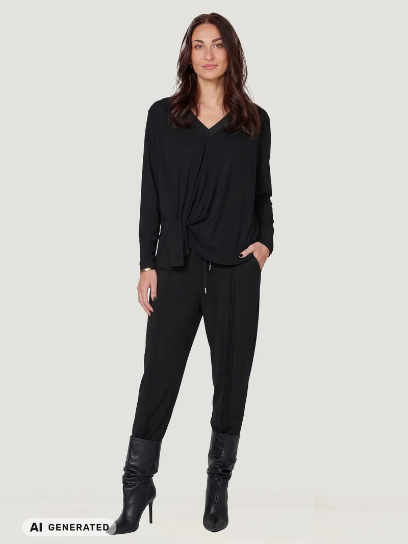 DITTE RONNIE Hose - Schwarz
