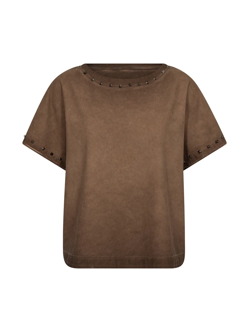 CAMILLA Bluse - Dark Brown