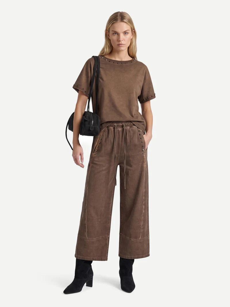 CAMILLA Bluse - Dark Brown