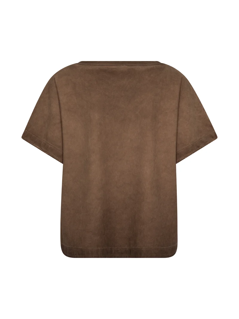 CAMILLA Bluse - Dark Brown