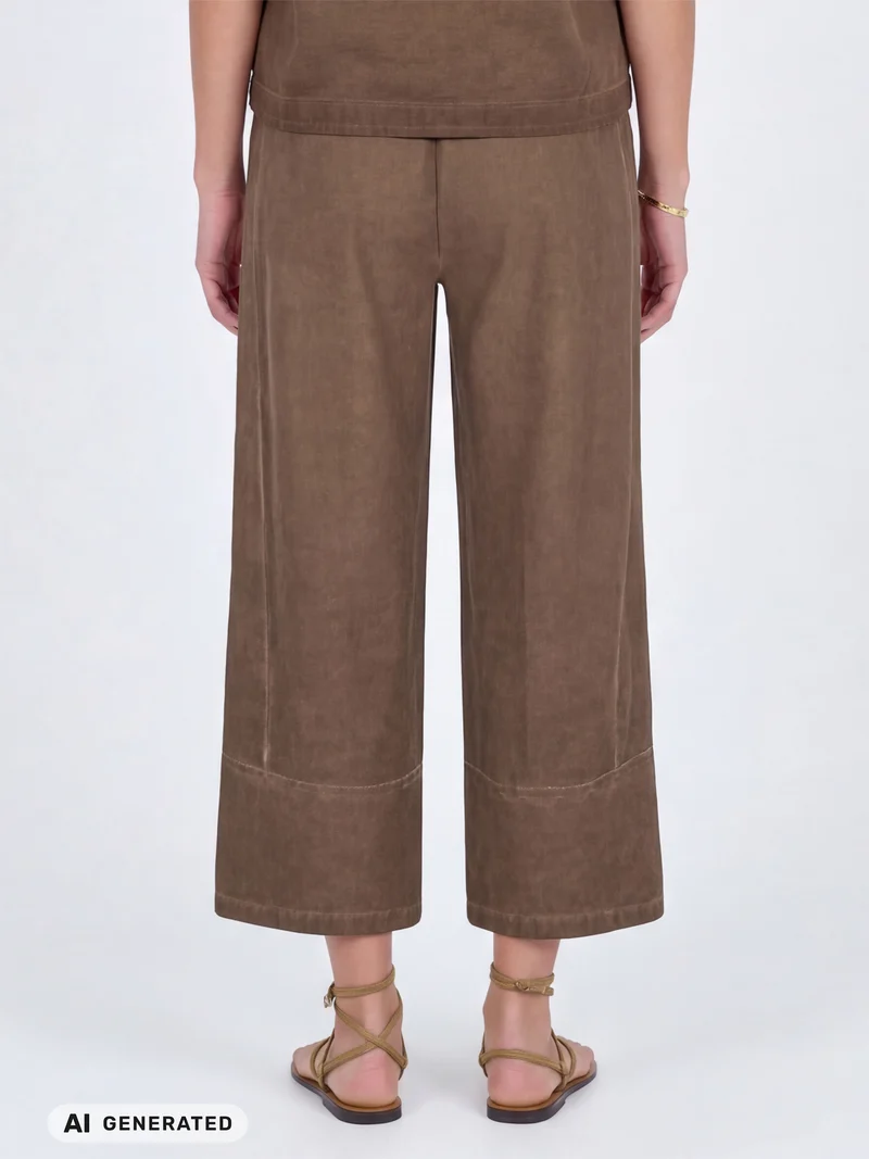 CAMILLA Culotte Hose - Dark Brown