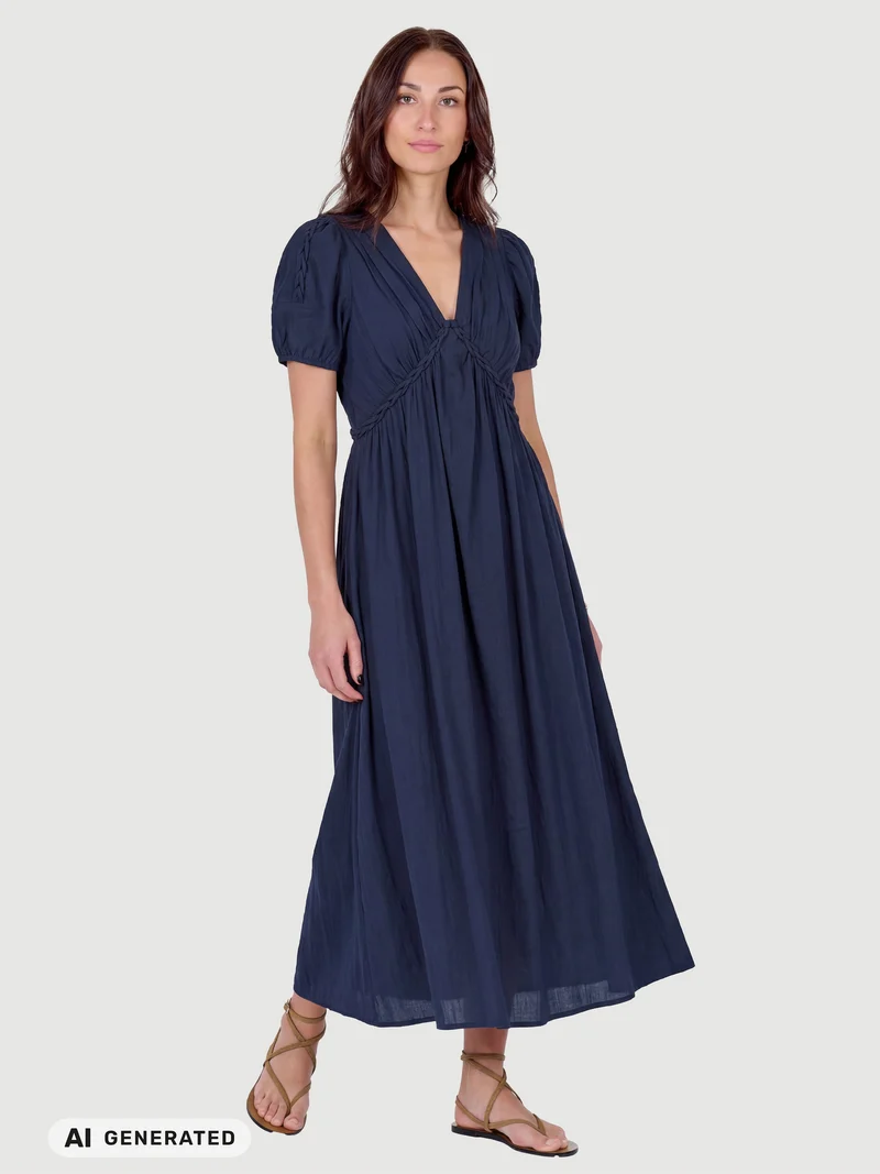 DALIA Sommerkleid - Navy