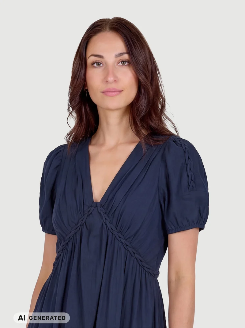 DALIA Sommerkleid - Navy