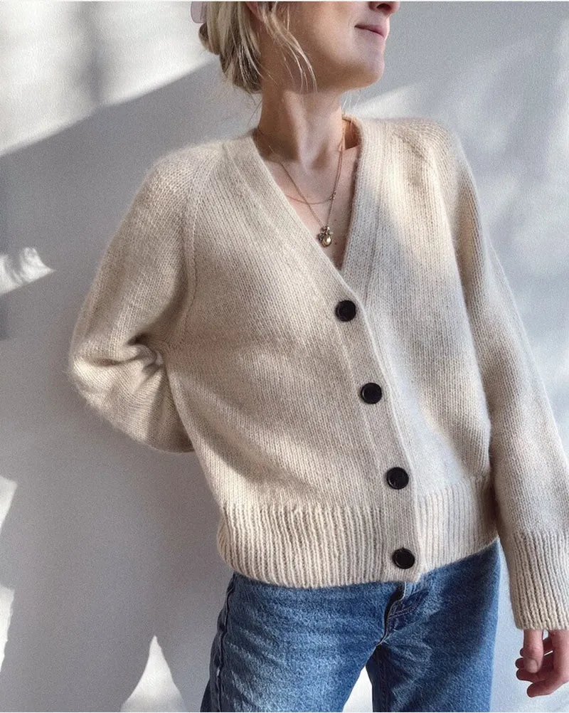 Strickset Champagne Cardigan, PetiteKnit