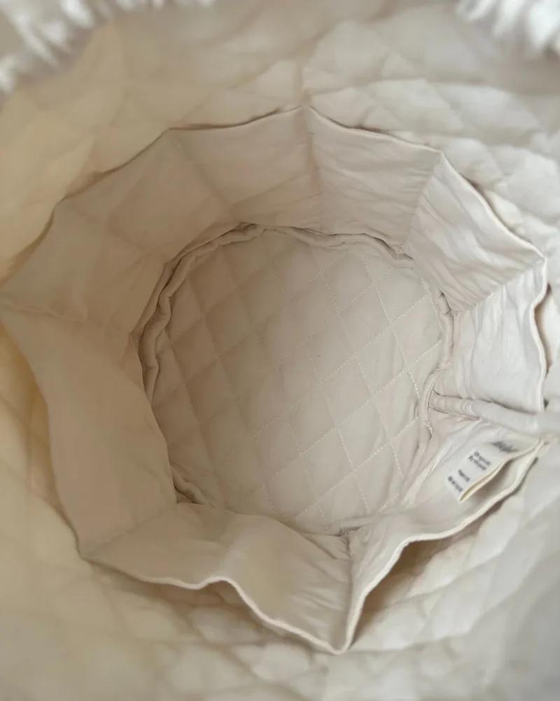 Get your knit together bag grand - Apricot flower