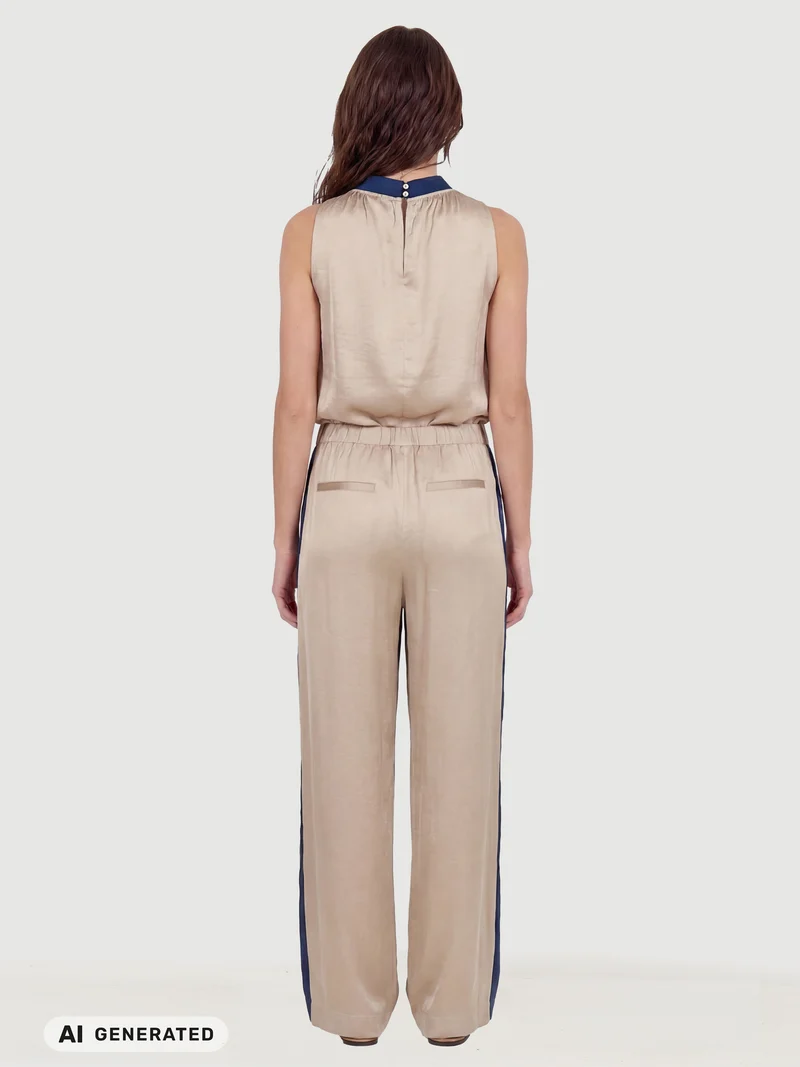 DIEM Top Halfter - Navy Mix