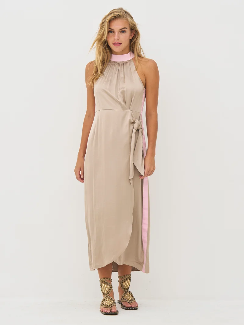 DIEM Partykleid - Pink mix