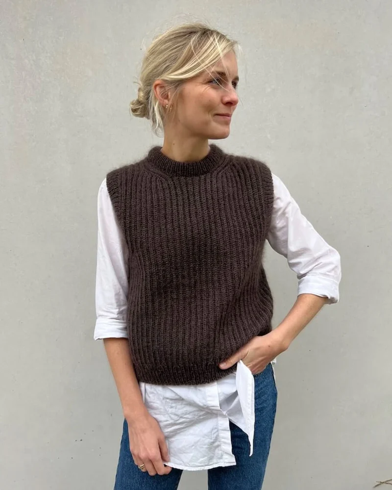 Strickset September Pullunder, PetiteKnit
