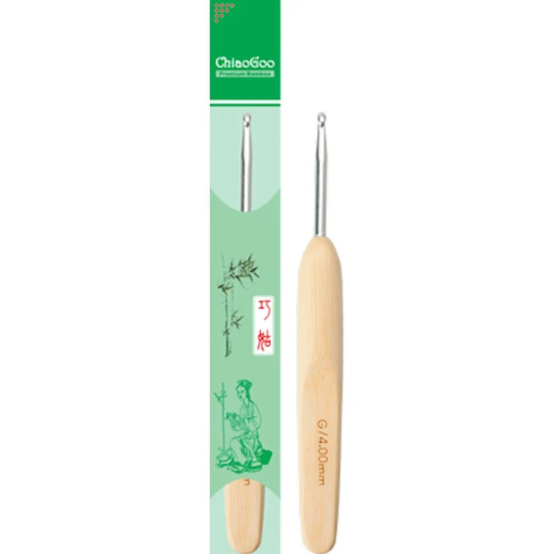 Häkelnadel Bamboo Metall, Chiaogoo