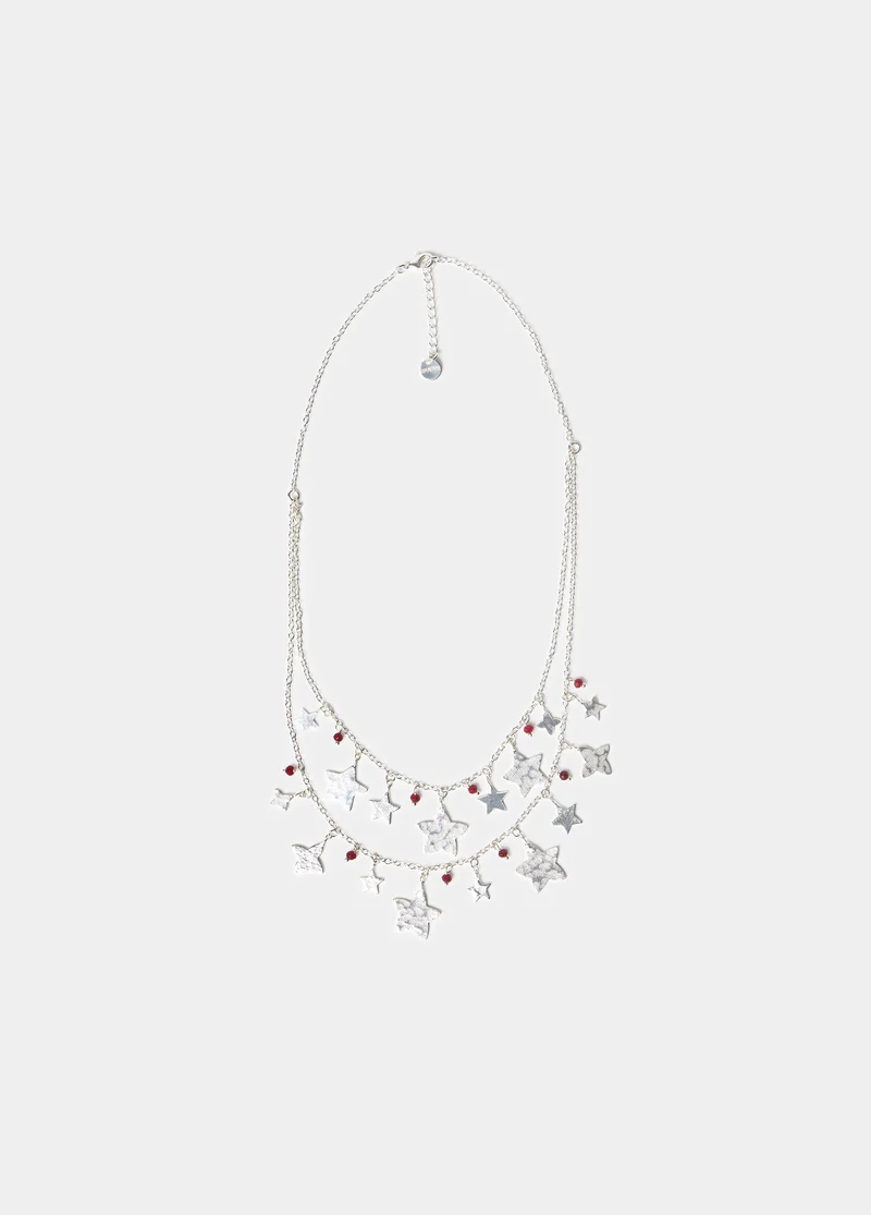 Double stars necklace