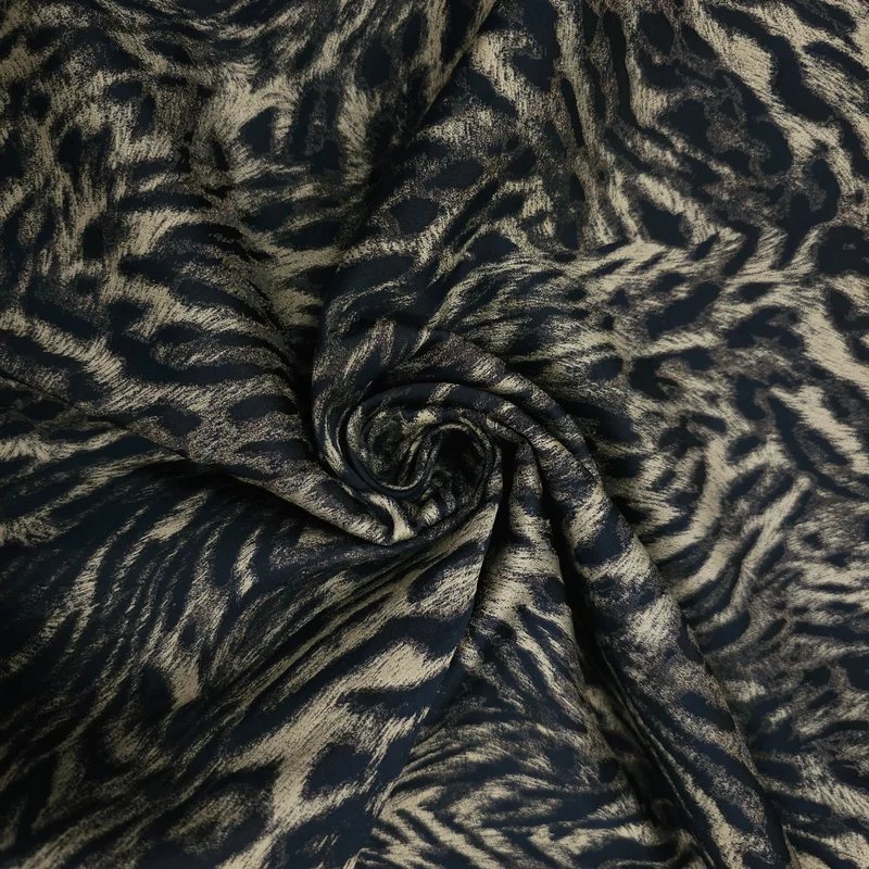 Doubleface Stoff | Tiger/Leopard