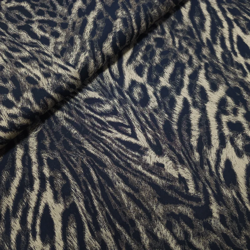 Doubleface Stoff | Tiger/Leopard