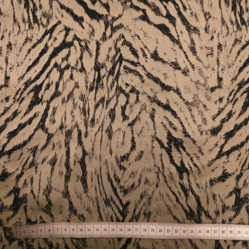 Doubleface Stoff | Tiger/Leopard