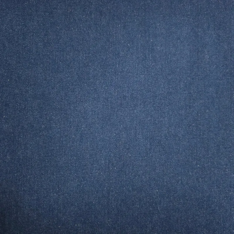 Jeansstoff uni blau