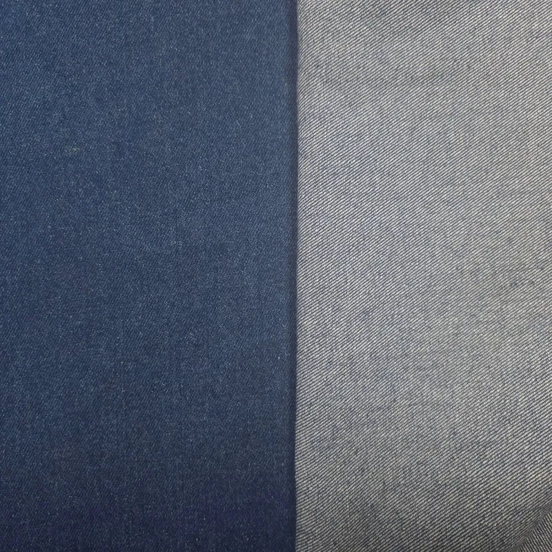 Jeansstoff uni blau