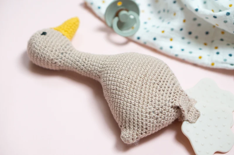 Häkelanleitung Gans Lotta, Wooltwist