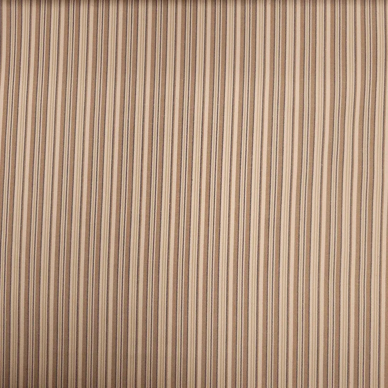 Baumwollstoff gestreift beige
