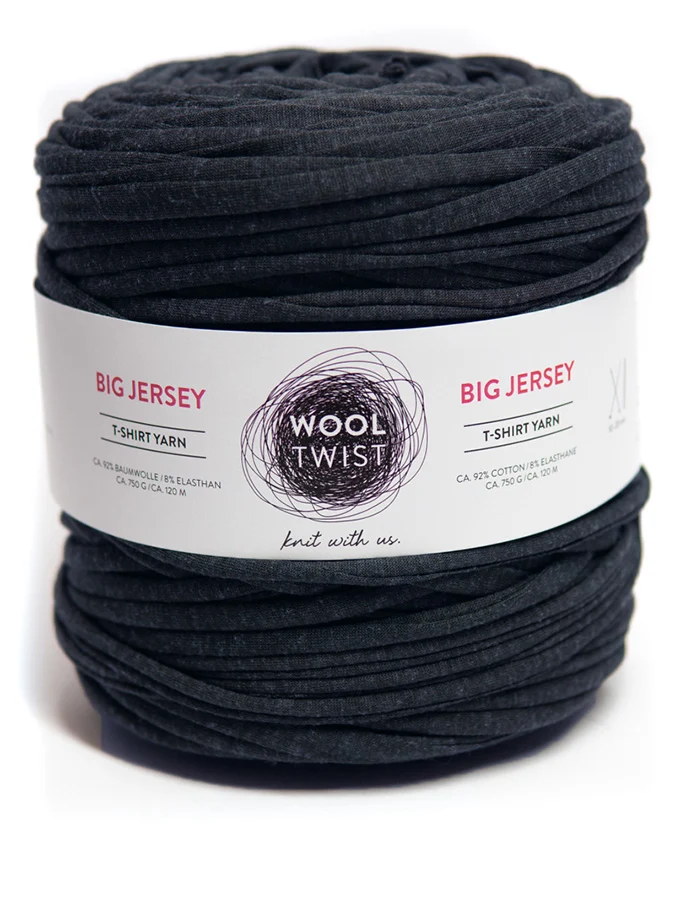 Textilgarn Big Jersey Wooltwist, B-Ware