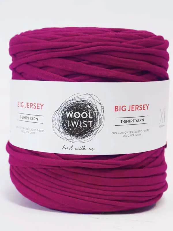 Textilgarn Big Jersey Wooltwist, B-Ware