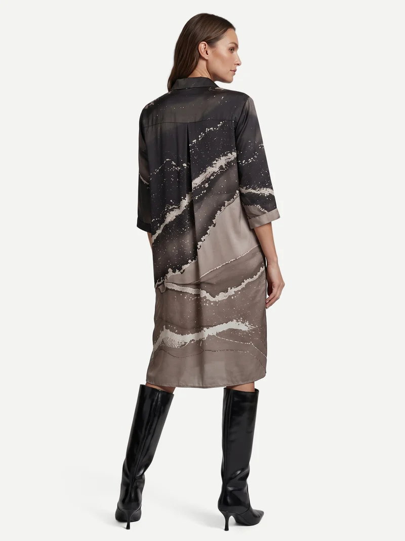 Cilje Tunika-Kleid - Cigar mix
