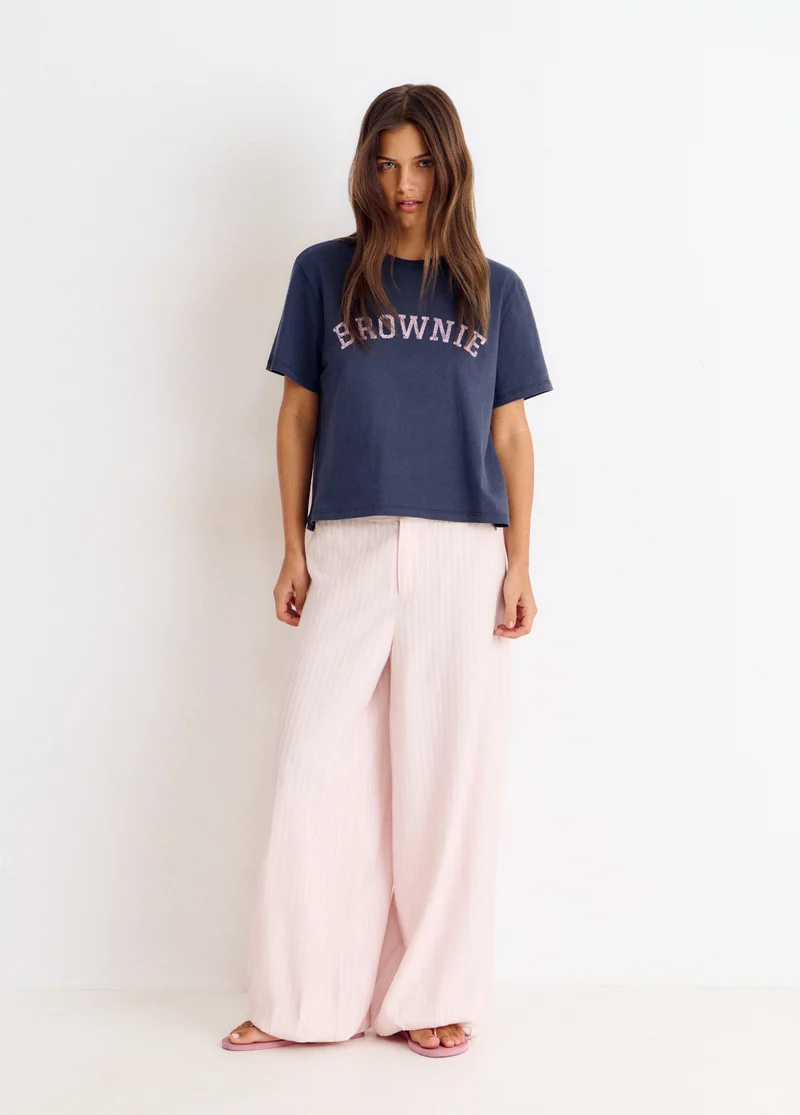 Short sleeve printed t-shirt