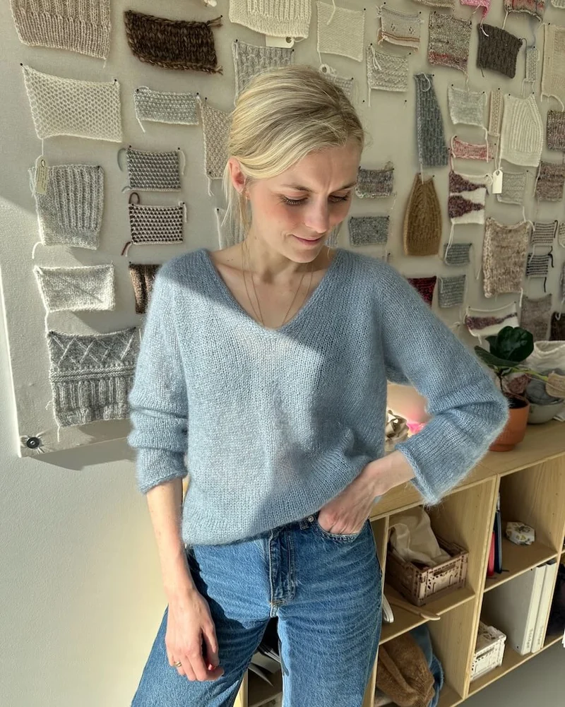 Anleitung Kumulus Bluse, PetiteKnit