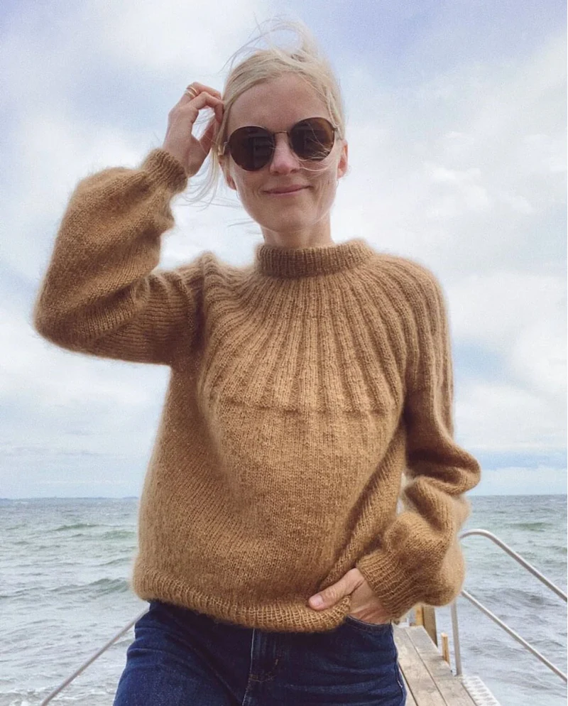 Anleitung Sunday Sweater Mohair Edition, PetiteKnit