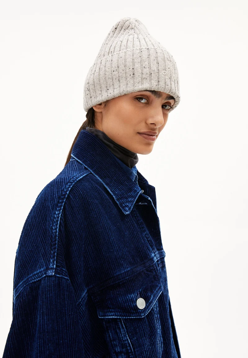 TAALEEN TWEED | oatmilk-black