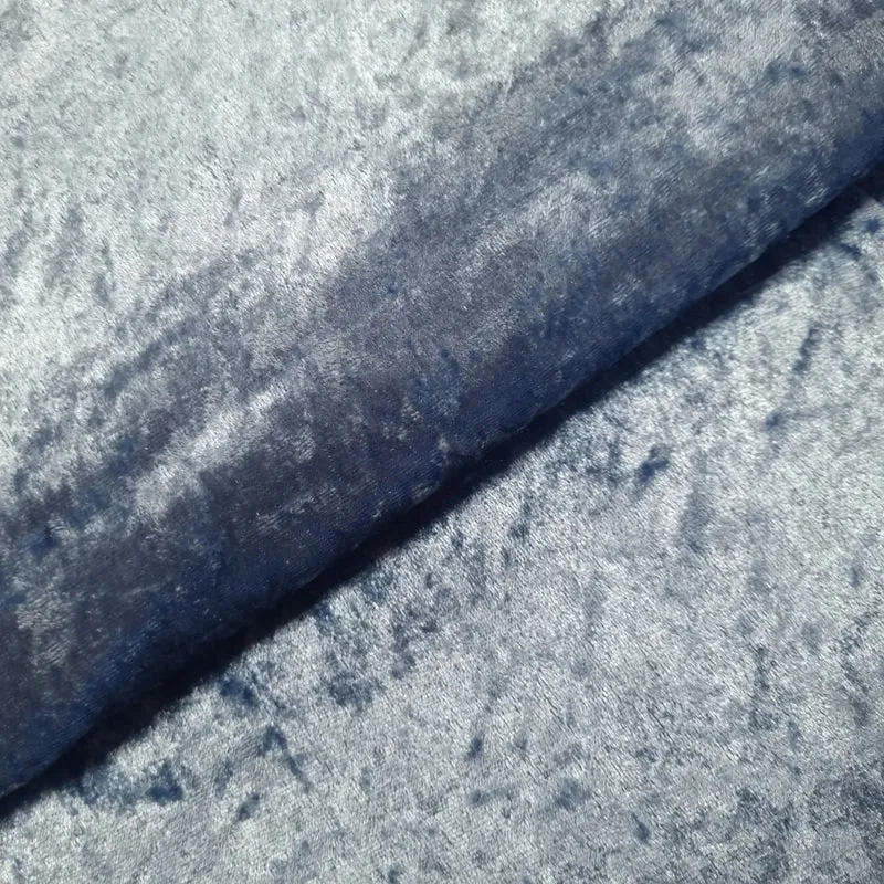 Pannesamt Stahlblau
