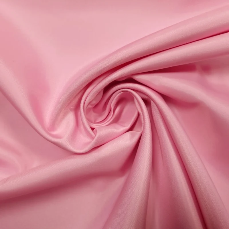 Deko Satin Rosa 210 cm breit