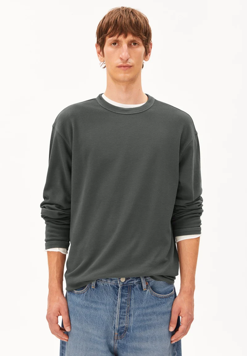 MAARKOS WAFFLE LANGARMSHIRT