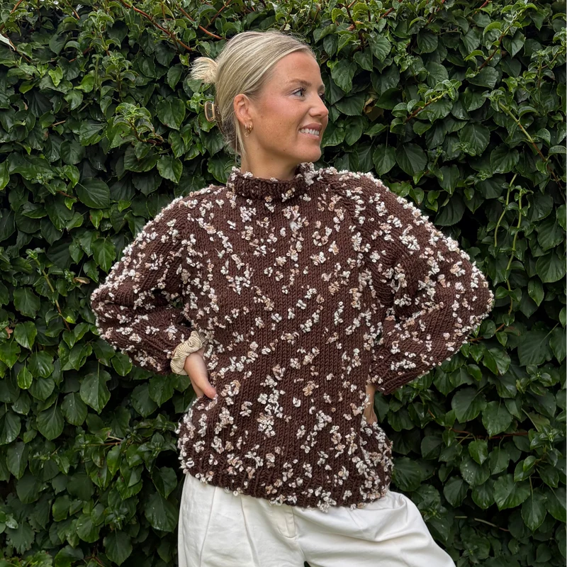 Strick-Set BLOOM Kuschel-Pullover (inkl. Anleitung)