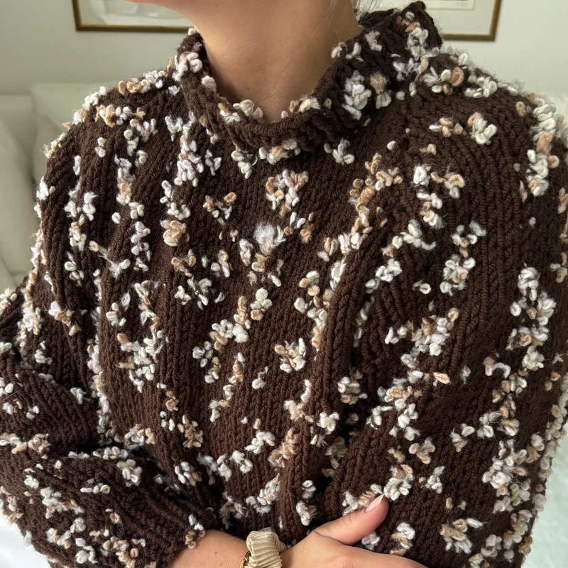 Strick-Set BLOOM Kuschel-Pullover (inkl. Anleitung)