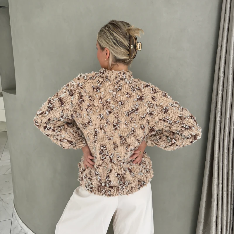 Strick-Set BLOOM Kuschel-Pullover (inkl. Anleitung)