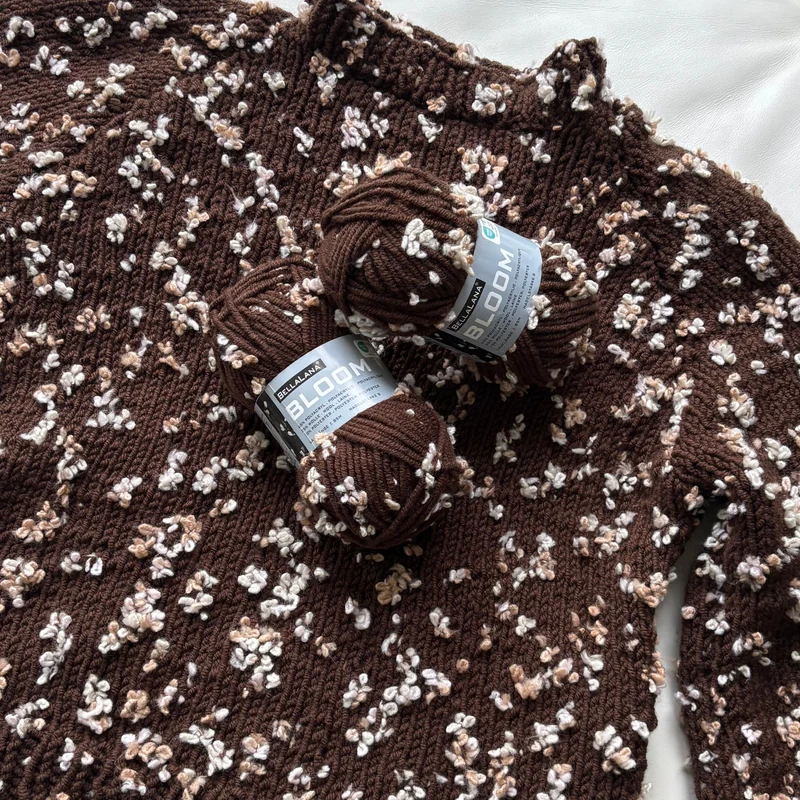 Strick-Set BLOOM Kuschel-Pullover (inkl. Anleitung)