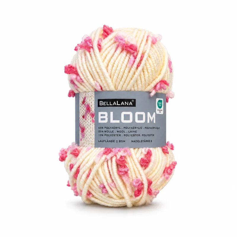 Strick-Set Anfänger BLOOM Schal (inkl. Anleitung)