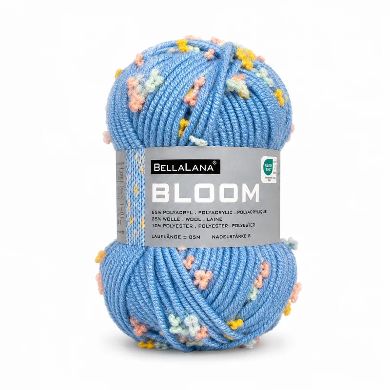 Strick-Set Anfänger BLOOM Schal (inkl. Anleitung)