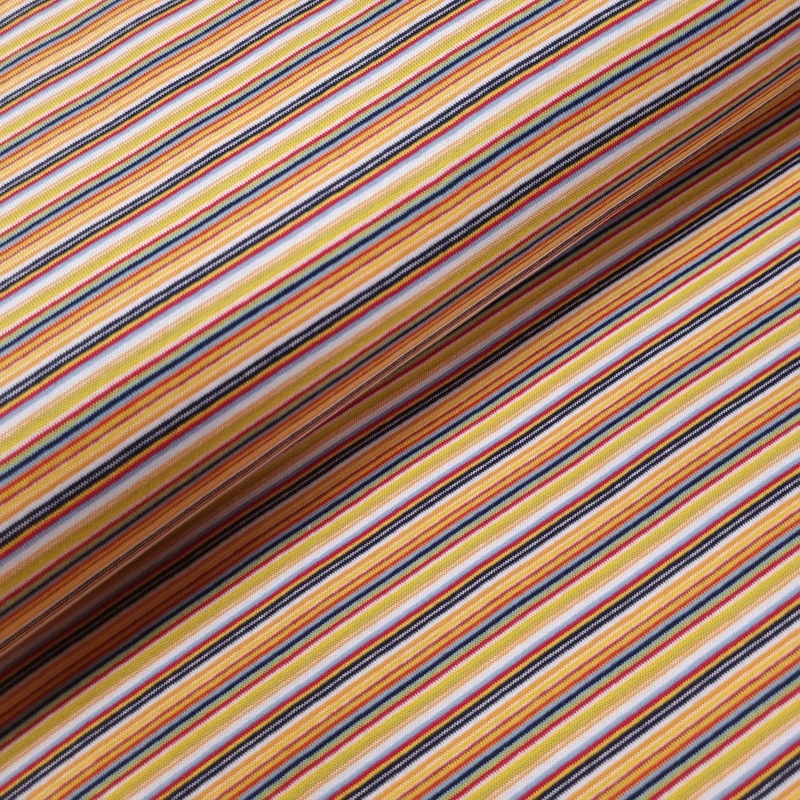Strick Jersey gestreift mehrfarbig
